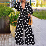 Fashion trend temperament large size jumpsuit